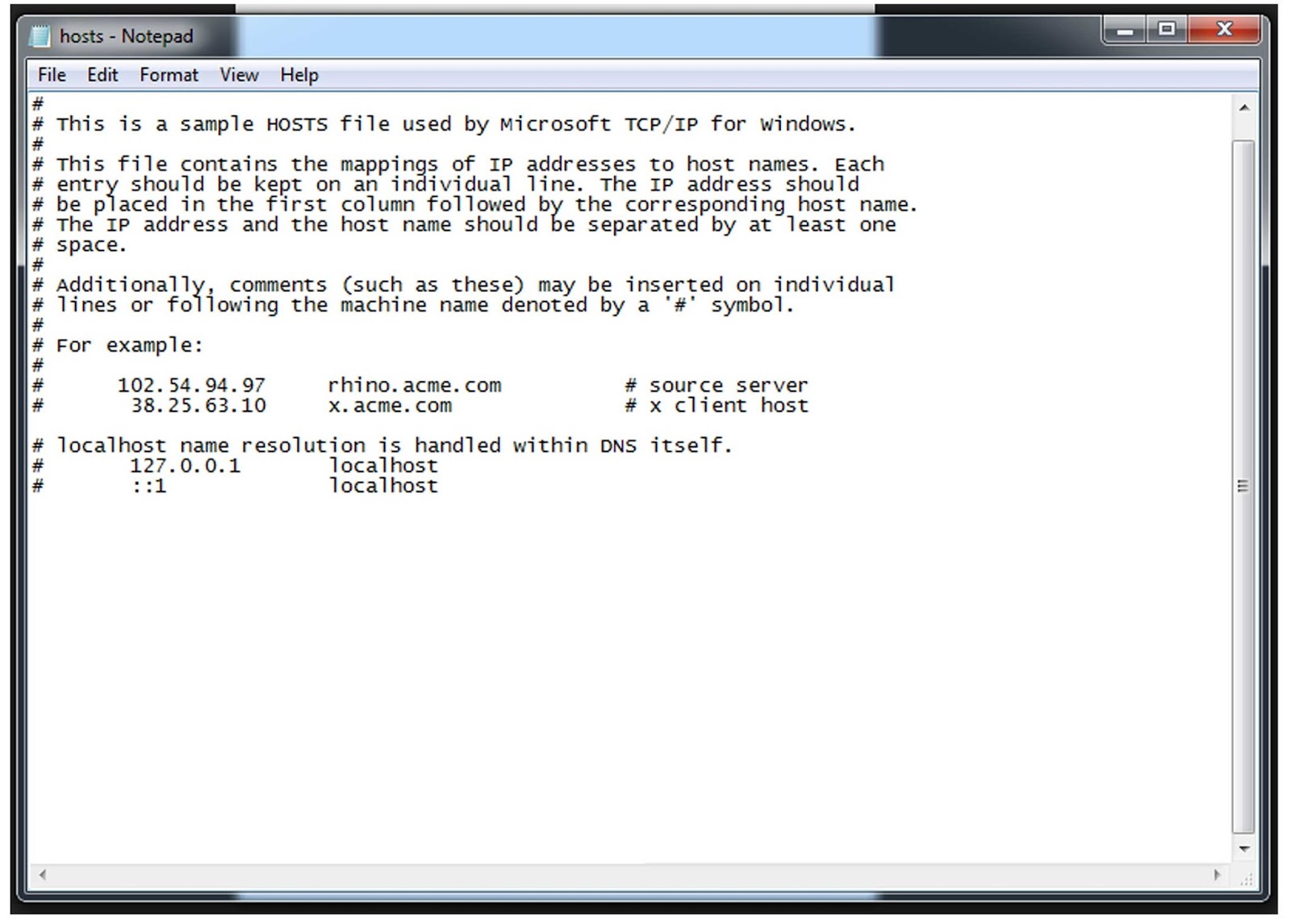 Как отредактировать файл hosts в Windows 7, Vista? Как отредактировать файл hosts в Windows 7, Vista?