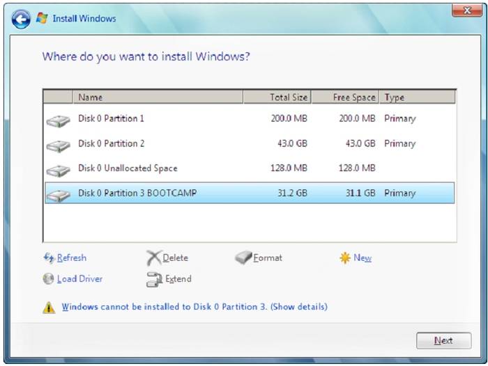 Руководство по установке Windows 7 на МакБук