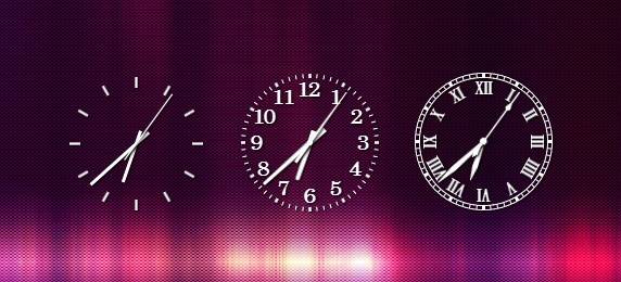 Установка красивых часов на рабочий стол Windows 7