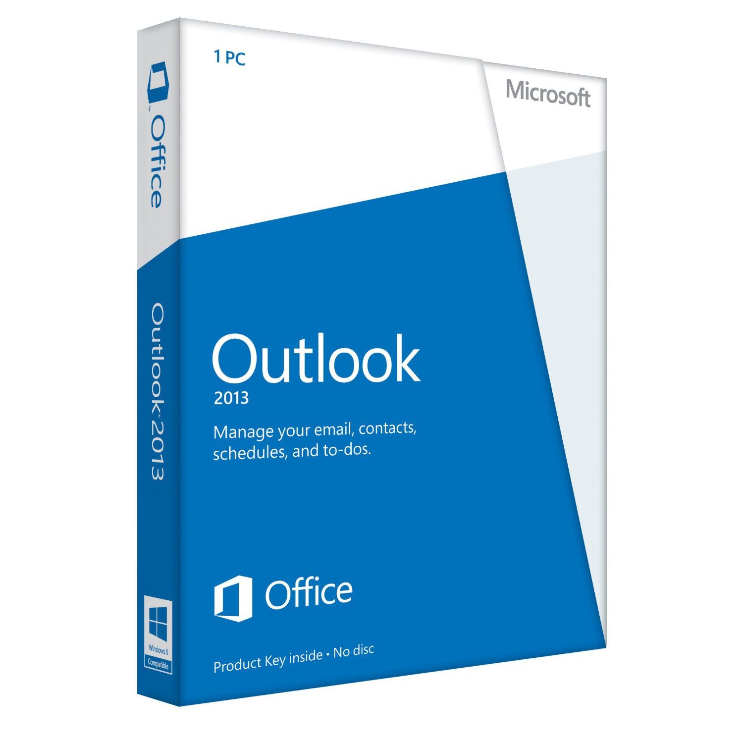 Как включить компактный вид для панели навигации в Outlook 2013