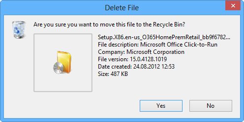 Как включить диалог подтверждения на удаление в Windows 8 Как включить диалог подтверждения на удаление в Windows 8