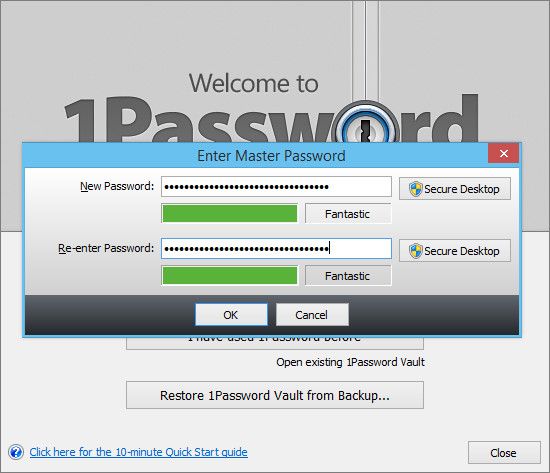 1Password – надежный менеджер паролей для Windows