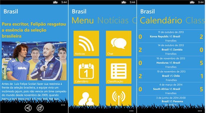 5 приложений для Windows Phone, посвященных Чемпионату мира по футболу в Бразилии