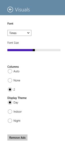 BookReader – отличная читалка ePub для Windows 8