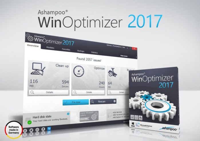 Ashampoo WinOptimizer: лучшее средство для обслуживания Виндовс