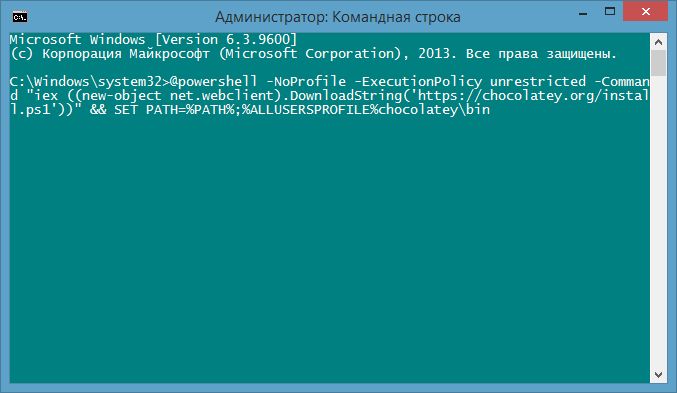 Chocolatey – устанавливаем программы в Windows как в Linux