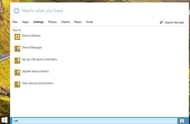 Cortana в Windows 10 build 9901