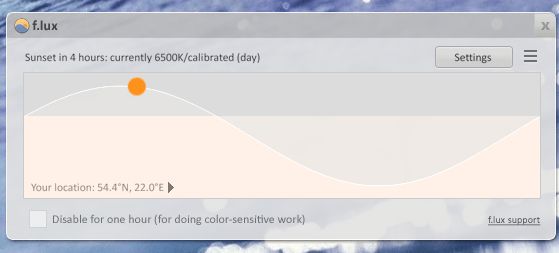 f.lux – пощадите ваши глаза! f.lux – пощадите ваши глаза!