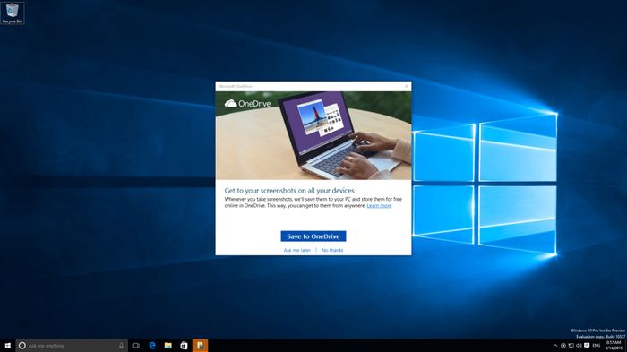 Галерея скриншотов Windows 10 Insider Preview Build 10537 Галерея скриншотов Windows 10 Insider Preview Build 10537