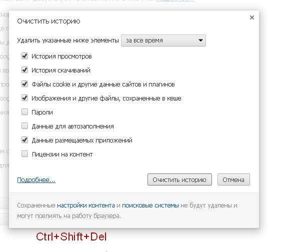 Инструкция по очистке кэша в браузере Гугл Хром