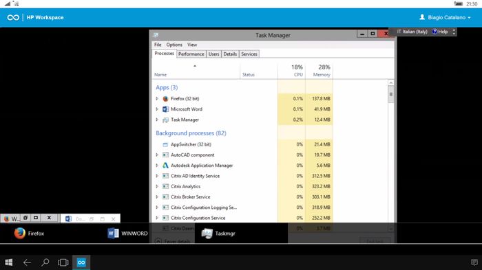 Как HP Workspace обеспечит доставку x86 приложений на смартфоны с Windows 10 Mobile
