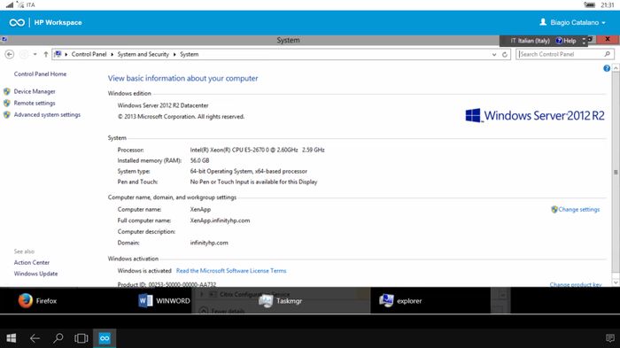 Как HP Workspace обеспечит доставку x86 приложений на смартфоны с Windows 10 Mobile