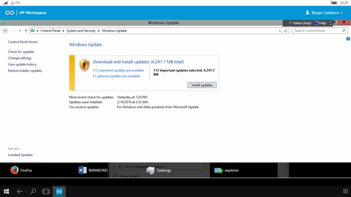 Как HP Workspace обеспечит доставку x86 приложений на смартфоны с Windows 10 Mobile