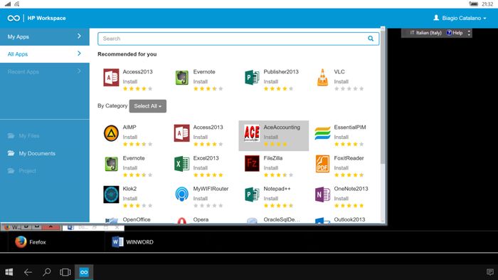 Как HP Workspace обеспечит доставку x86 приложений на смартфоны с Windows 10 Mobile