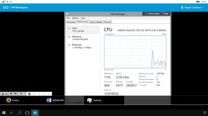 Как HP Workspace обеспечит доставку x86 приложений на смартфоны с Windows 10 Mobile