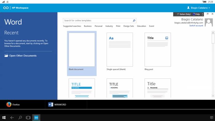 Как HP Workspace обеспечит доставку x86 приложений на смартфоны с Windows 10 Mobile