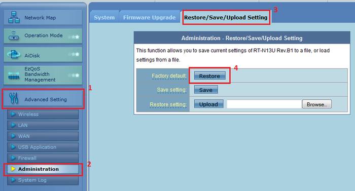 Как настроить роутер ASUS RT N13U