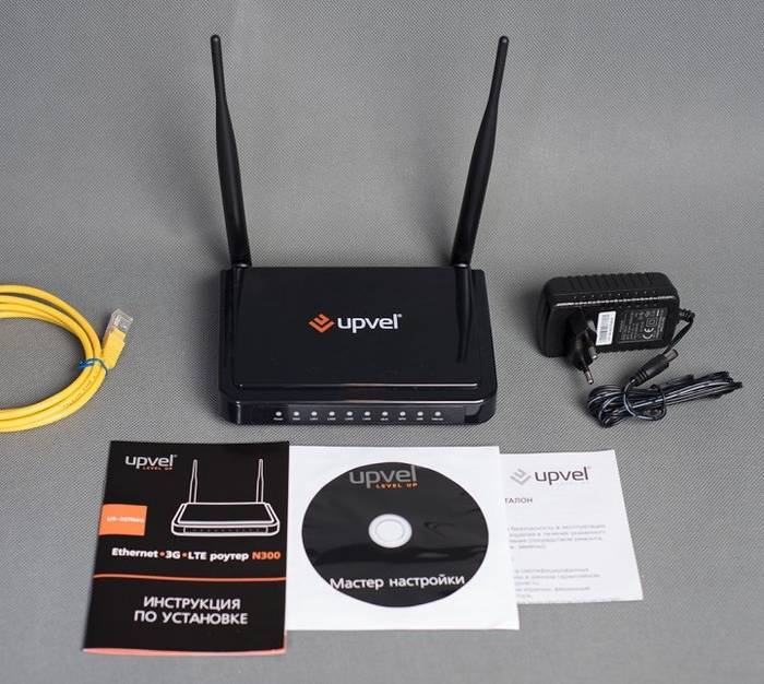 Как настроить роутер Upvel n150