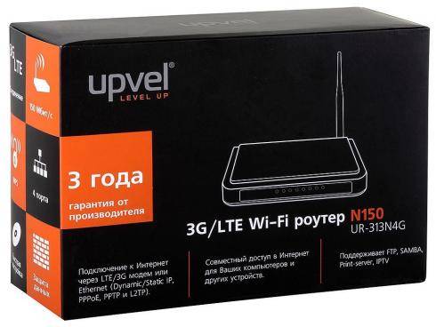 Как настроить роутер Upvel n150