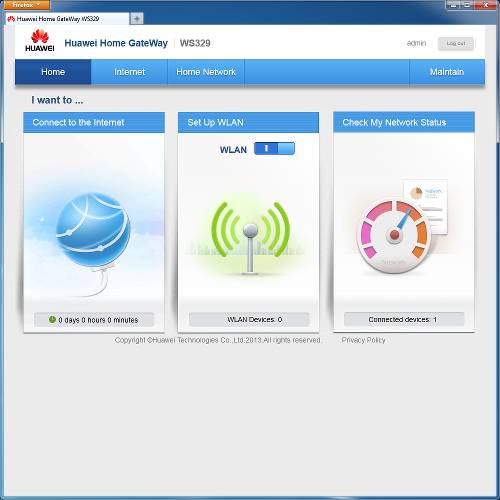 Как настроить wifi роутер Huawei WS329