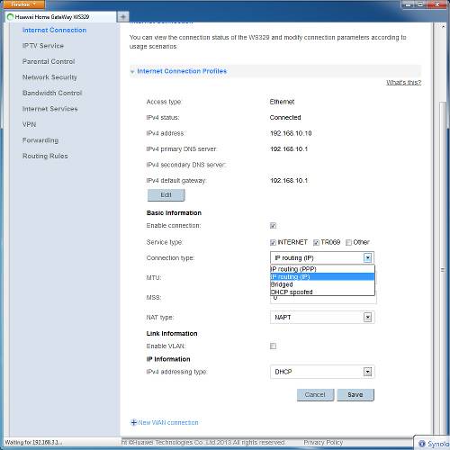 Как настроить wifi роутер Huawei WS329