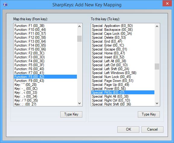 Как переназначить клавиши на клавиатуре в Windows 7/8.1