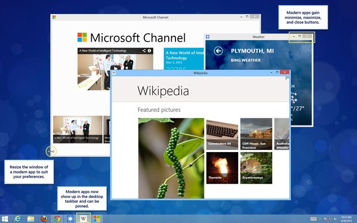 Как получить некоторые особенности из следующего обновления Windows 8.1 прямо сейчас