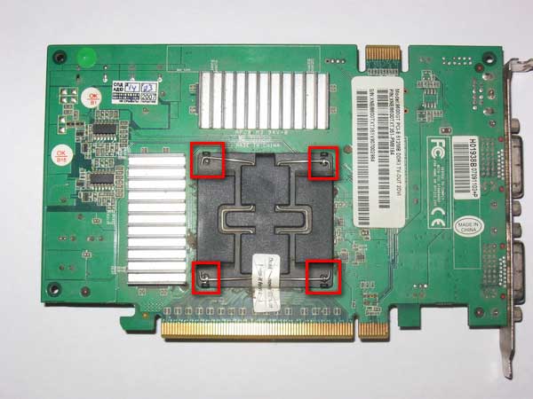 Как поменять термопасту на видеокарте