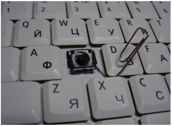 Как вставить кнопку в клавиатуру на ноутбуке