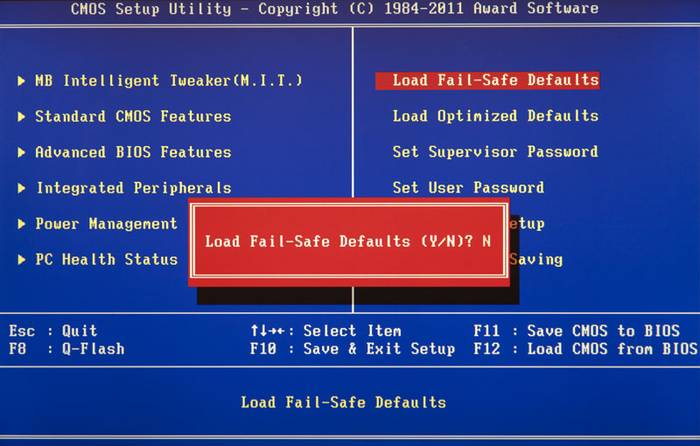 Компьютер виснет при загрузке Windows 7
