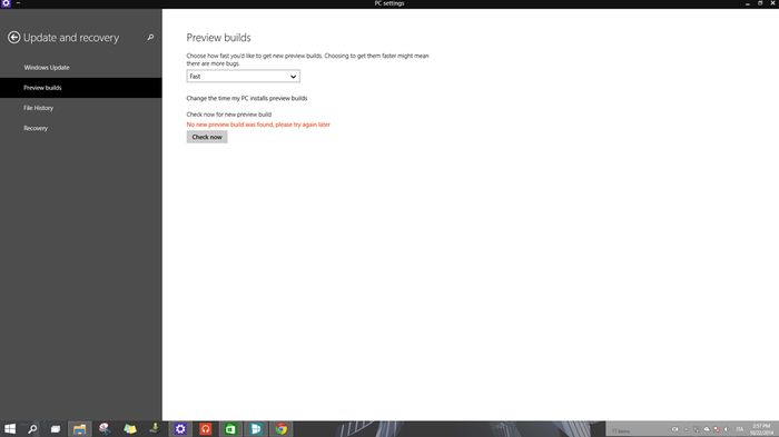 Некоторые дополнительные особенности Windows 10 TP build 9860
