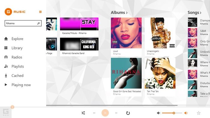 Неофициальное приложение Google Play Music для Windows Phone 8.1 и Windows 8.1 Неофициальное приложение Google Play Music для Windows Phone 8.1 и Windows 8.1