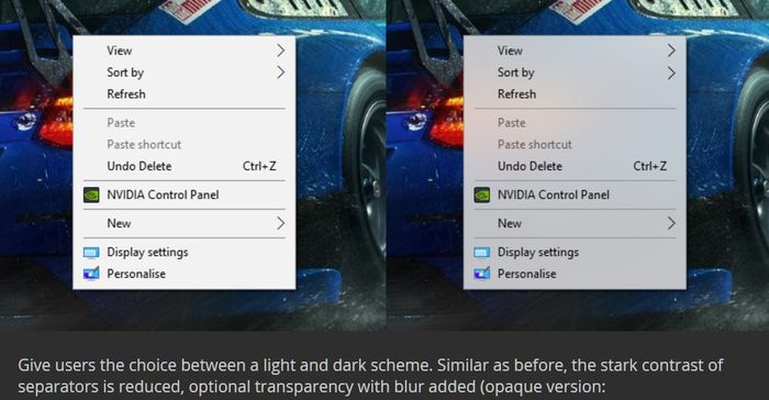 Обновленные контекстные меню Windows 10 понравились далеко не всем Обновленные контекстные меню Windows 10 понравились далеко не всем