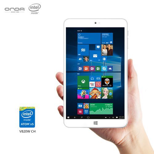 Планшеты Onda V820W CH и V919 Air CH с Windows 10 и Atom x5