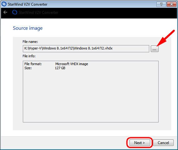 Преобразование виртуальных жестких дисков VHD и VHDX средствами Hyper-V и программой StarWind V2V Converter Преобразование виртуальных жестких дисков VHD и VHDX средствами Hyper-V и программой StarWind V2V Converter