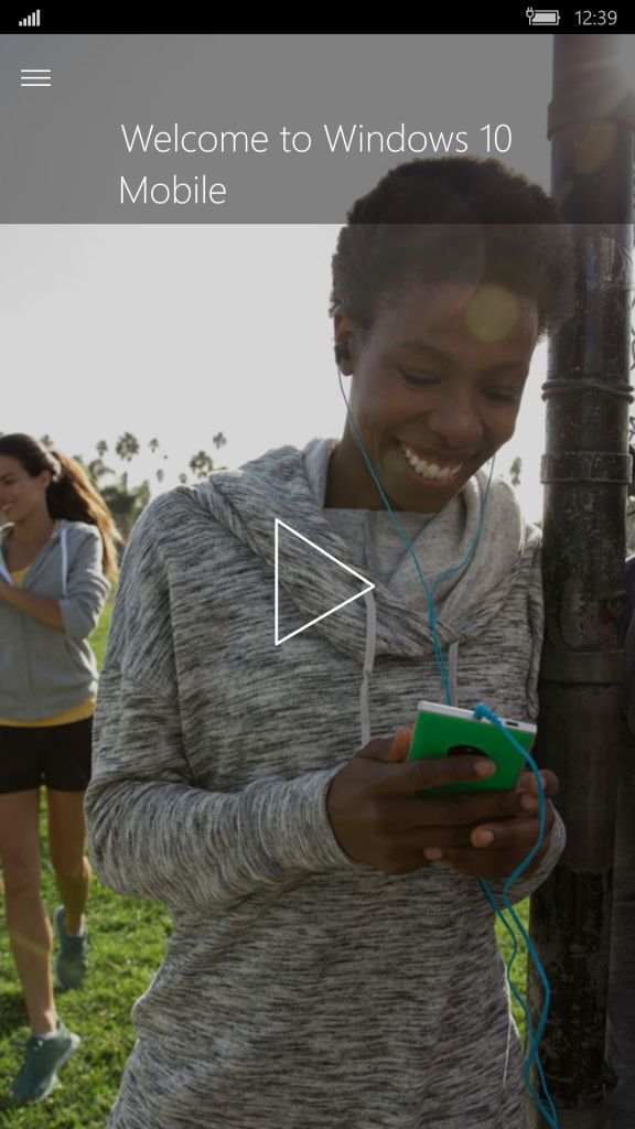 Скриншоты Windows 10 Mobile Build 10166 из эмулятора Windows 10 SDK