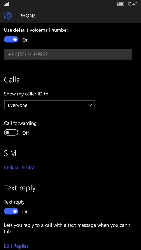 Скриншоты Windows 10 Mobile Build 10166 из эмулятора Windows 10 SDK