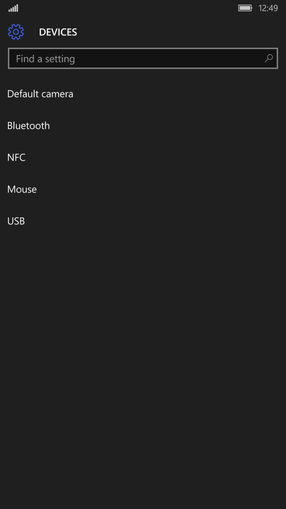 Скриншоты Windows 10 Mobile Build 10166 из эмулятора Windows 10 SDK