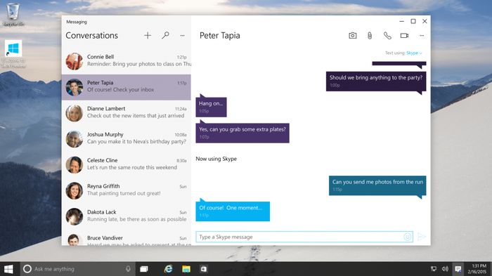 Skype: глубокая интеграция в ПК, планшеты и смартфоны с Windows 10