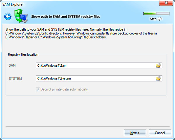 Способы сброса паролей Windows