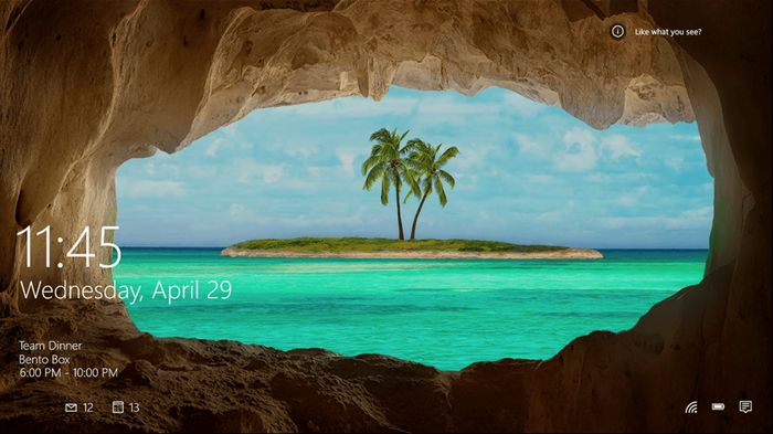 Spotlight – «умный» экран блокировки в Windows 10