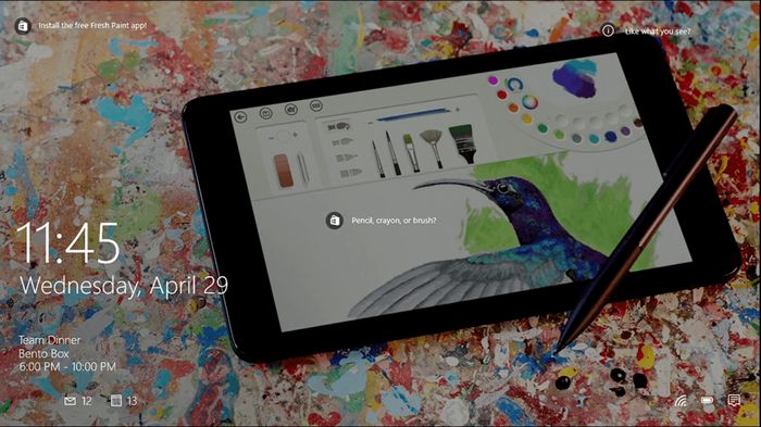 Spotlight – «умный» экран блокировки в Windows 10