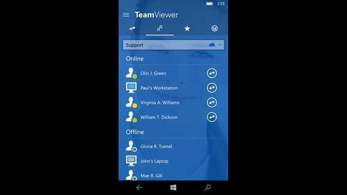 TeamViewer выпустили универсальное приложение для Windows 10 и Windows 10 Mobile TeamViewer выпустили универсальное приложение для Windows 10 и Windows 10 Mobile