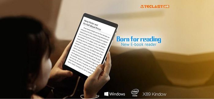 Teclast X89 Kindow – электронная читалка под управлением Windows 10