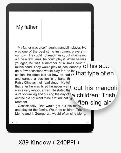 Teclast X89 Kindow – электронная читалка под управлением Windows 10