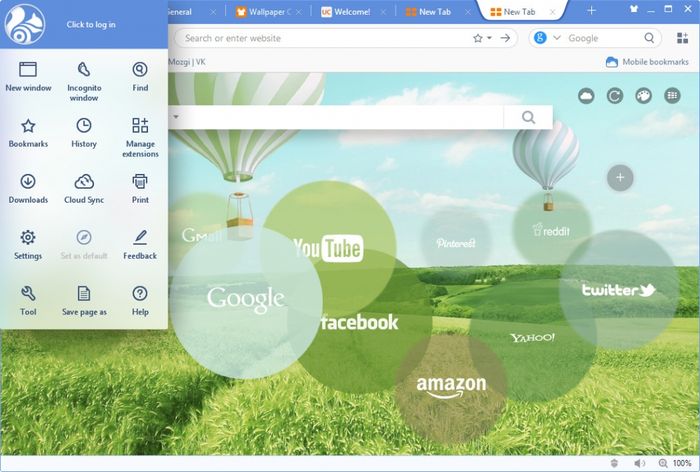 UC Browser – мобильный браузер для десктопных компьютеров