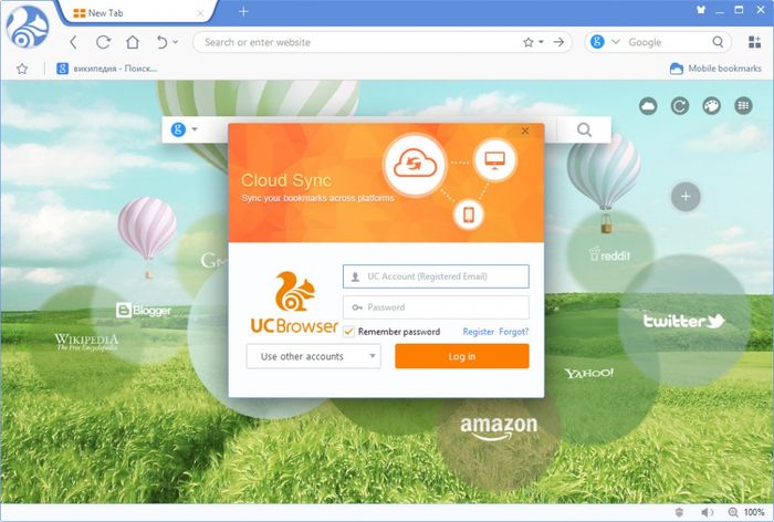 UC Browser – мобильный браузер для десктопных компьютеров