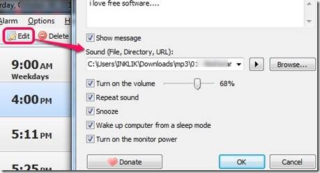 Устанавливаем будильник на ноутбуке в Windows