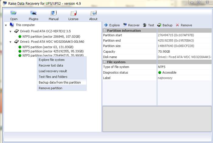 Восстановление HDD Seagate с помощью программ