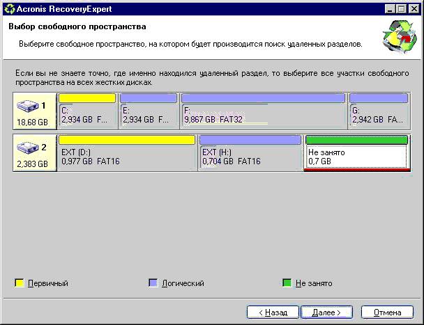 Восстановление удаленных данных с жесткого диска Восстановление удаленных данных с жесткого диска